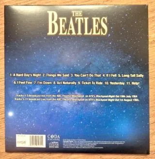 The Beatles Greatest Hits In Concert 4 CD Set