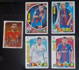 Cromos Futbol Messi, Ronaldo, Neymar