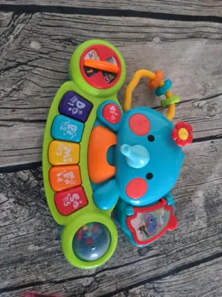Elefante musical interactivo bebés con piano