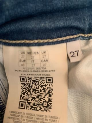 Pantalón vaquero Guess skinny mujer sin estrenar