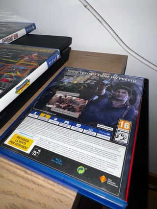 Uncharted 4 PS4 NEED FOR SPEED