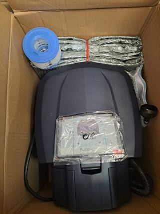 Intex SPA Hinchable 4 Personas Bubble Massage Navy