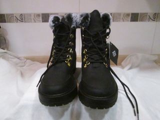 BOTINES DE MUJER COLOR NEGRO Nº 39 MARCA TEX