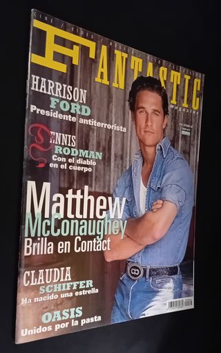 MATTHEW MCCONAUGHEY FANTASTIC REVISTA ESPAÑA 1997