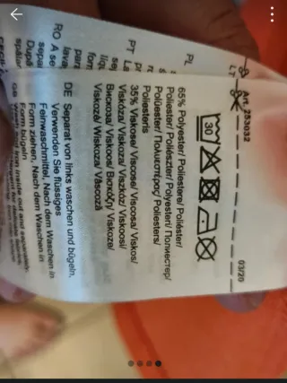 Giacca Cecil arancione taglia M