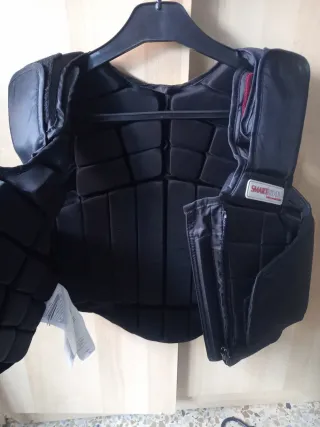 Chaleco de equitación SmartRider negro