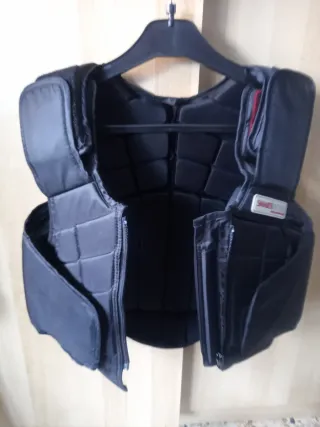 Chaleco de equitación SmartRider negro