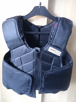 Chaleco de equitación SmartRider negro