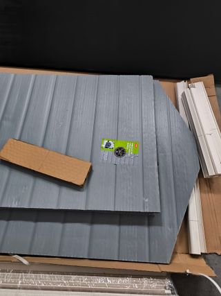 Caseta de jardín, 130x192x198cm y 2,2m2, Suelo