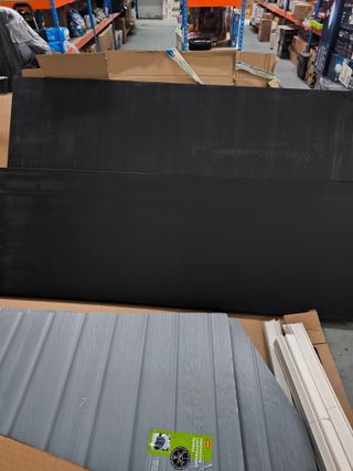 Caseta de jardín, 130x192x198cm y 2,2m2, Suelo