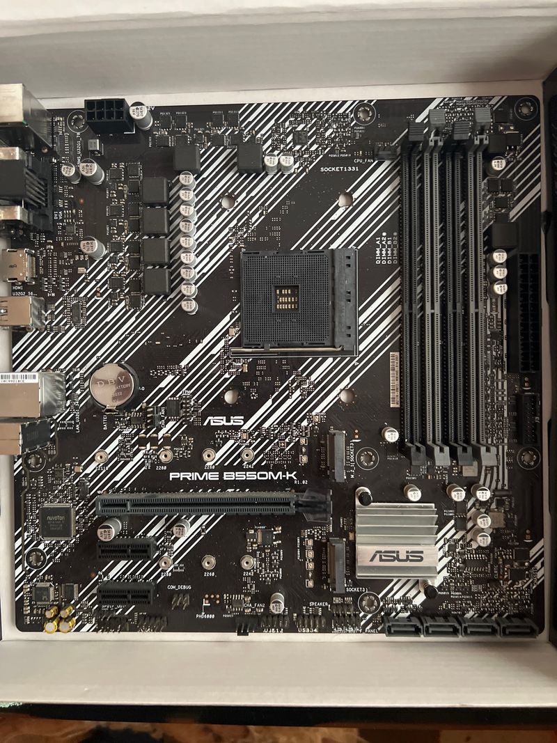 Placa Base ASUS PRIME B550M-K AM4