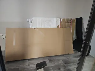 Cama canapé tapizada gris