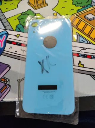 Tapa trasera iPhone XR azul