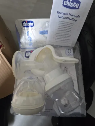 Sacaleches manual Chicco NaturalFeeling