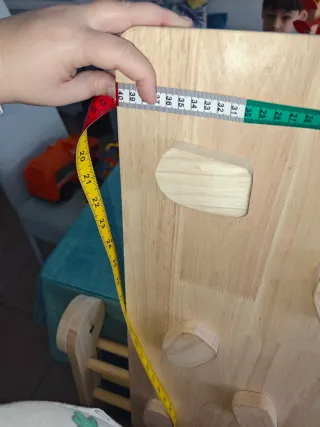 Rocódromo-rampa madera maciza