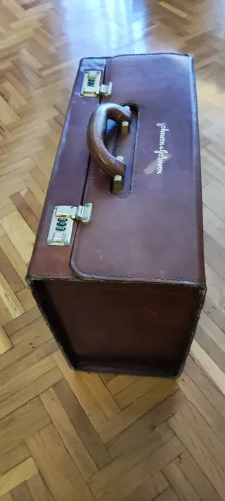 Maletín de piel Johnson & Johnson