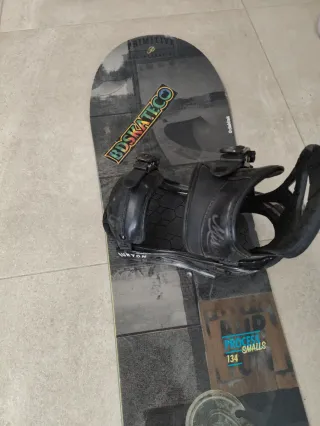 Tabla Snow Burton 134cm con Fijaciones