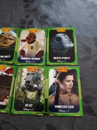 Star Wars Disney Store Cards