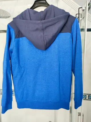 Sudadera Joma Azul con Cremallera y Capucha Talla