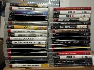 Juegos PlayStation 3 preguntar precio/disponible