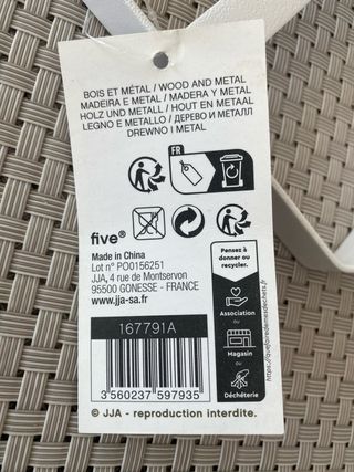 Portarrollos Cocina Metal y Madera 5five