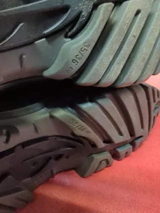 Botas de agua negras T. 35/36