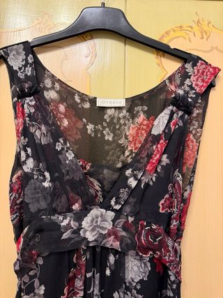 Abito Intrend seta chiffon fantasia floreale