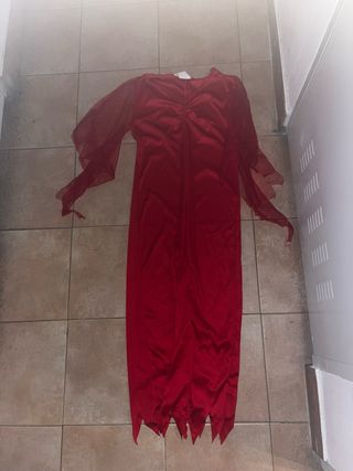 Disfraz Vampiresa Rojo talla s