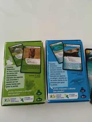 Juego de cartas Desafíos Naturaleza Bioviva!