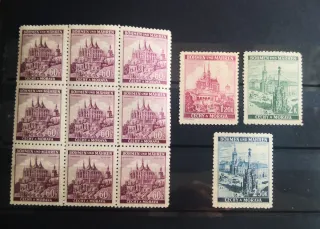 Lote de sellos MNH Böhmen und Mähren III REICH
