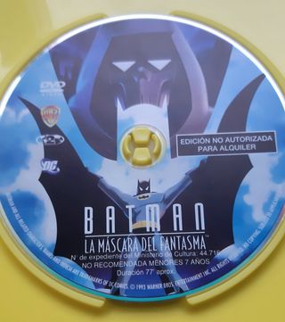DVD BATMAN La máscara del Fantasma 1993 Vintage