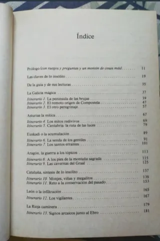 1*edición. Guía de la España Mágica. J.G. Atienza.