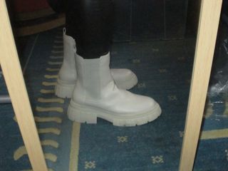 BOTINES DE MUJER ELASTICOS CON PLATAFORMA Nº 40