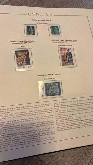 Álbumes de Sellos de España