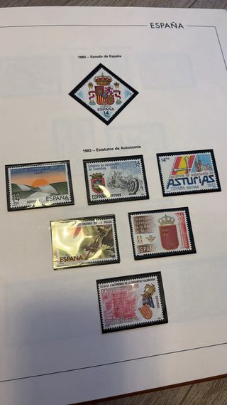 Álbumes de Sellos de España