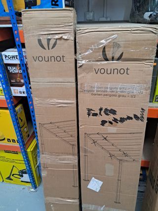 Pérgola Autoportante con Techo Retráctil 3x3m, Carpa Cenador