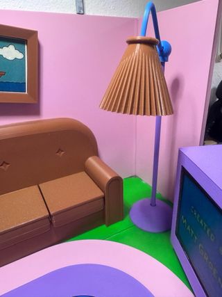 Diorama Salón The Simpsons