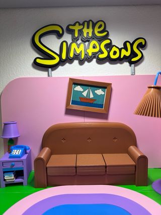 Diorama Salón The Simpsons