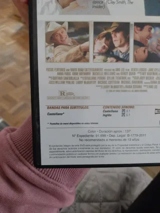 DVD Brokeback Mountain (En Terreno Vedado)