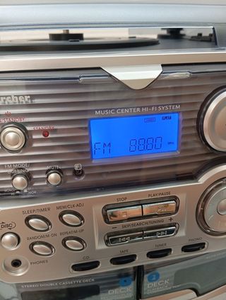 Minicadena Karcher KA 5300 altavoces disco