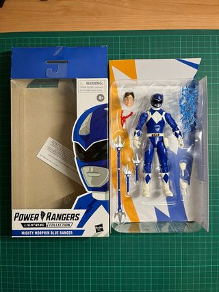Power Rangers Mighty Morphin Blue Ranger Figura