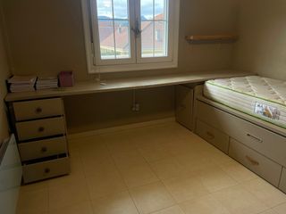 MUEBLE CAMA + ESCRITORIO