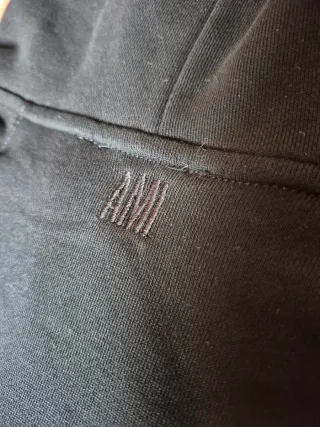 Sudadera Ami Paris Negra con etiqueta Talla S