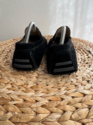 Mocasines de ante negro ECCO – Hombre | Talla 41
