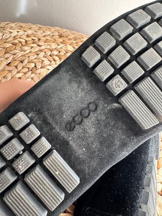 Mocasines de ante negro ECCO – Hombre | Talla 41