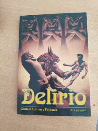 2 revistas Delirio números 3-9