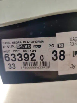 Zapatos de fiesta negros