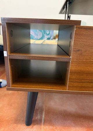 Mesa de centro elevable de madera