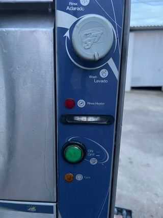 Lavavasos industrial para bar