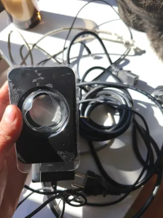 PC Sobremesa HP + Monitor + Teclado/ratón+ altavoz